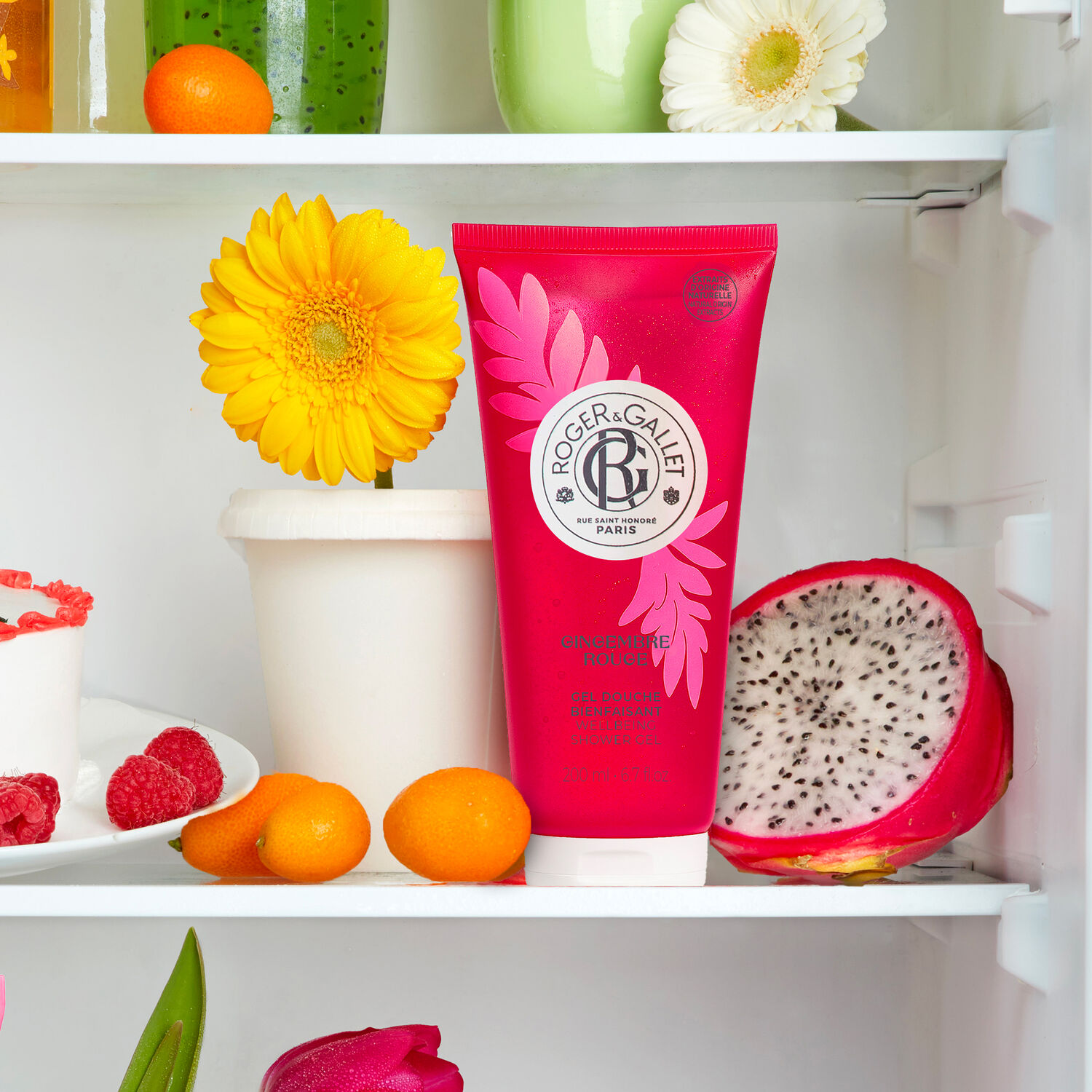 Gingembre Rouge - Gel Douche Bienfaisante 200 ml