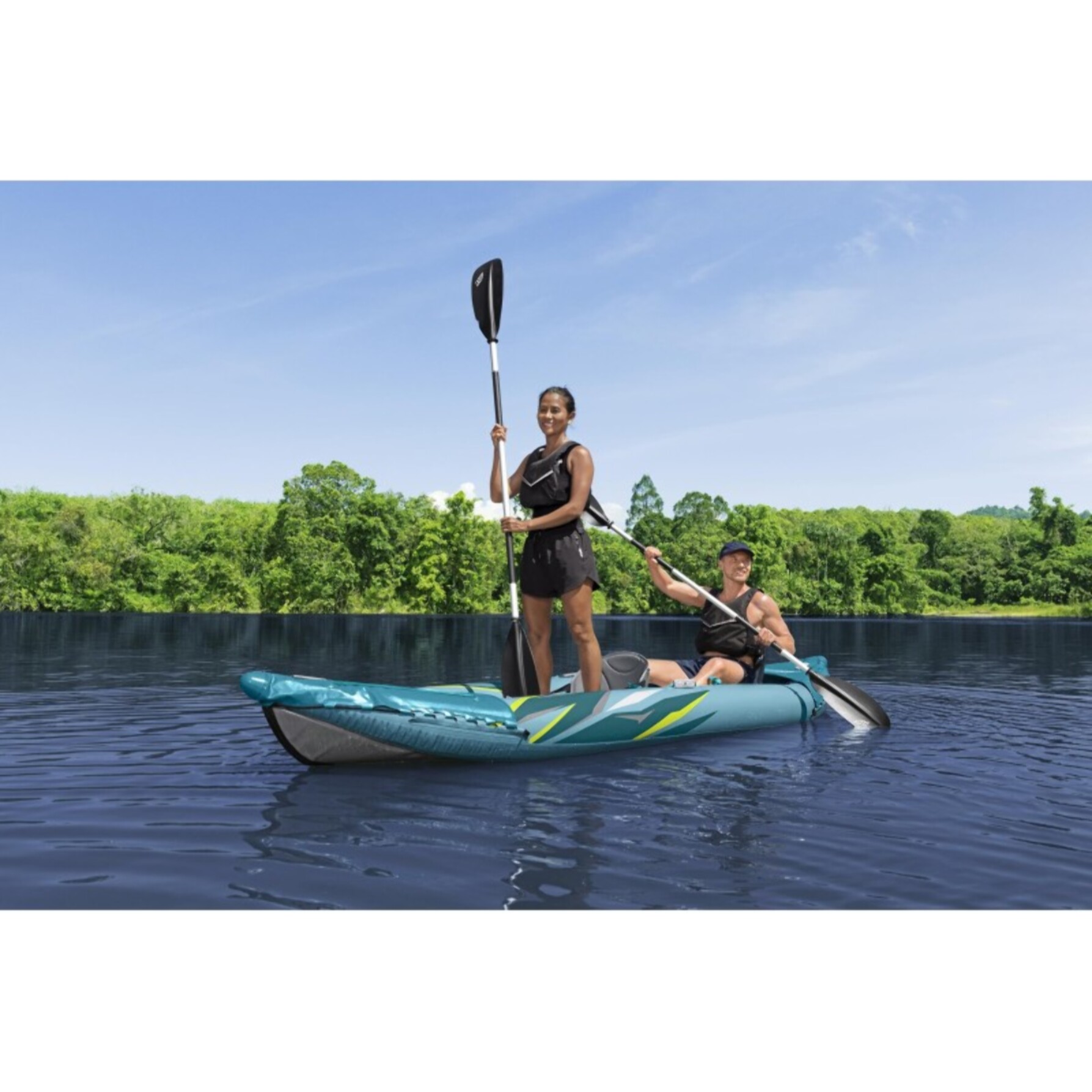 Bestway Kayak gonflable 2 places Waypoint Elite X2 382 cm