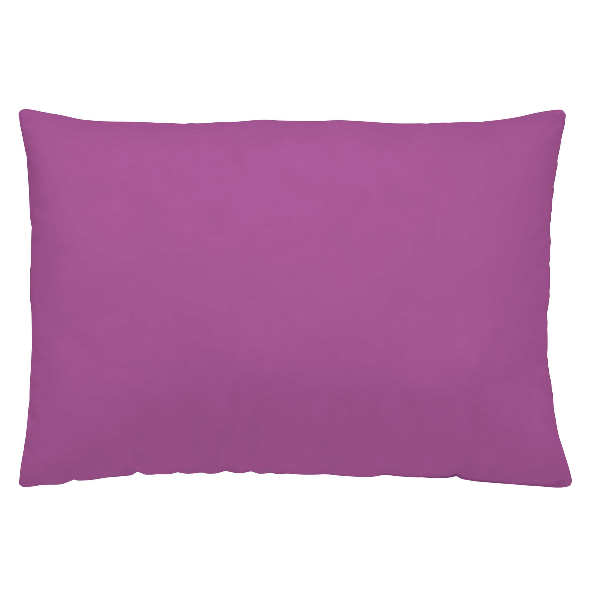 Naturals - Funda de Almohada - 100% Algodón - Lila