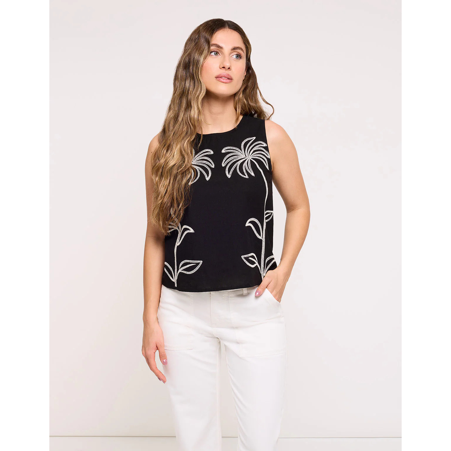 Blusa Tirantes Negro - Tolmore