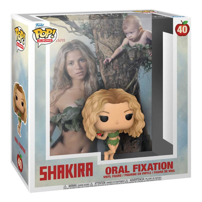 Shakira Funko Pop! con Cover Album Vinile Figura Shakira - Oral Fixation 9 Cm