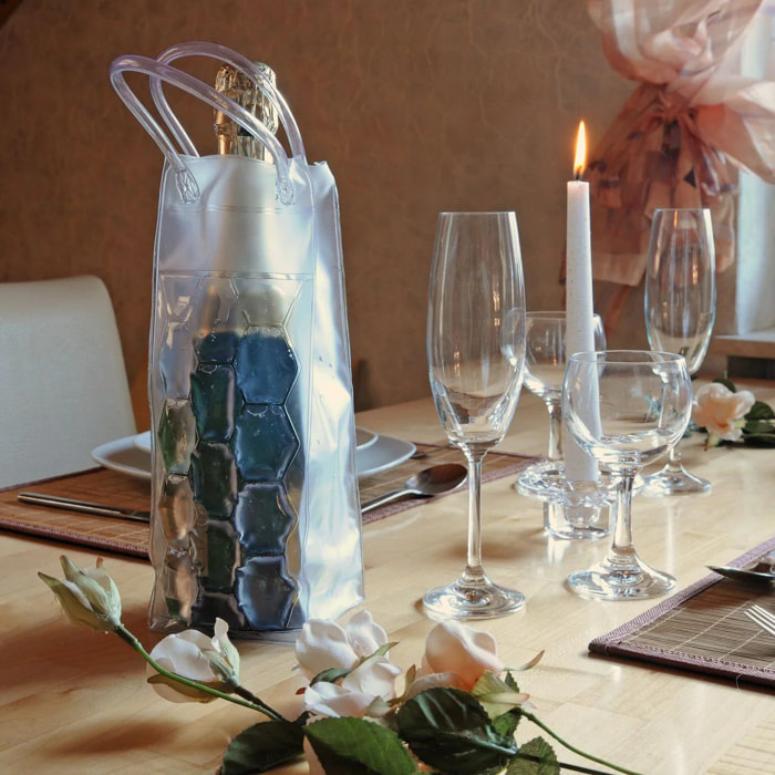 Lot de 3 sacs isothermes pour bouteille Fackelmann Bar Concept