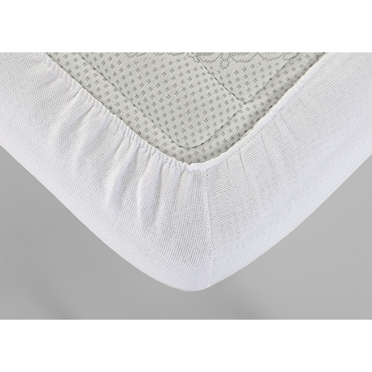 Traversa Coprimaterasso Per Letto In Spugna 100% Cotone Jacquard Made In Italy Angoli Elasticizzati 450gr/mq