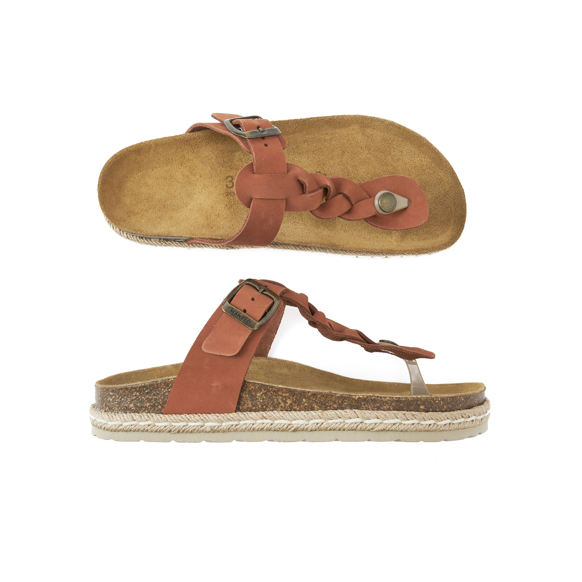 Sandalo Mandèl Marrone