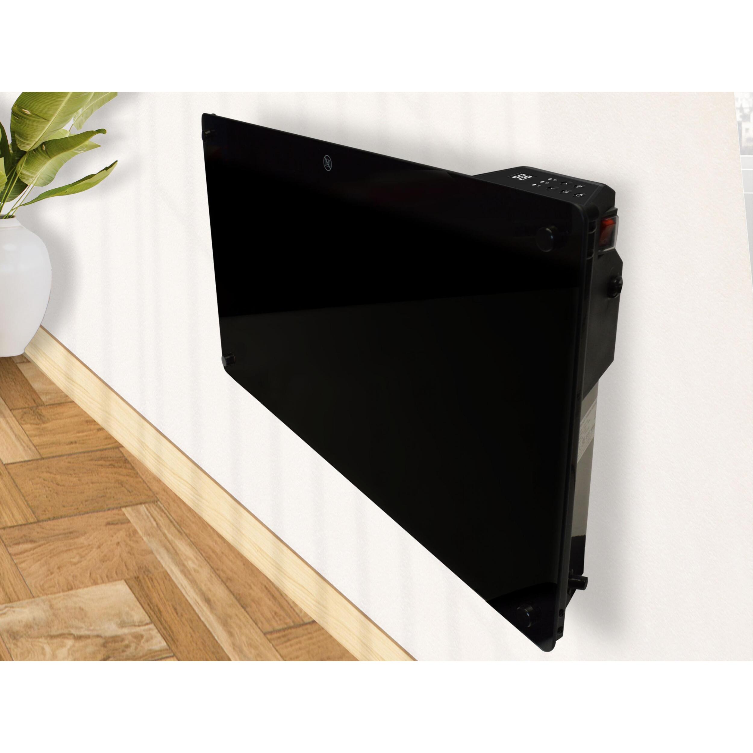 Radiador con panel de cristal y control WiFi por App PANEL GLASS 1000 PURLINE 1000 W - 1000