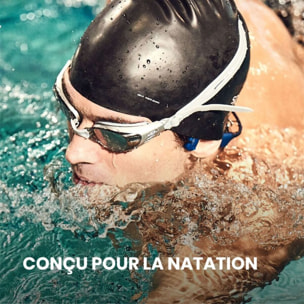 Casque SHOKZ OpenSwim Bleu