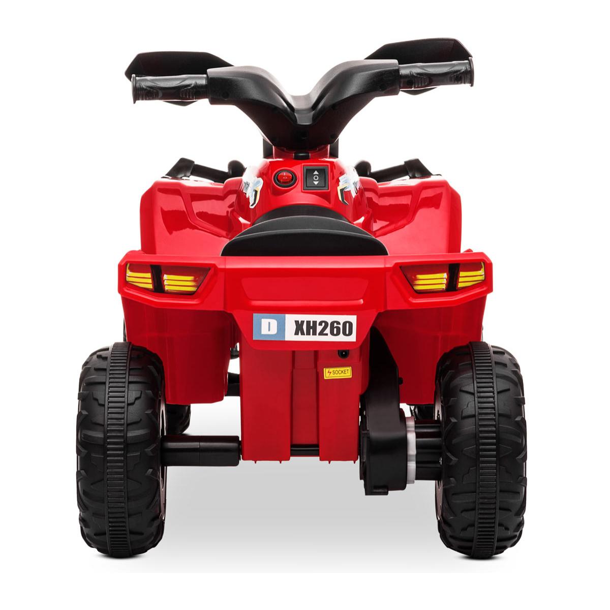 Quad de bateria RED S-QUAD vehículo eléctrico infantil 6V 3 años