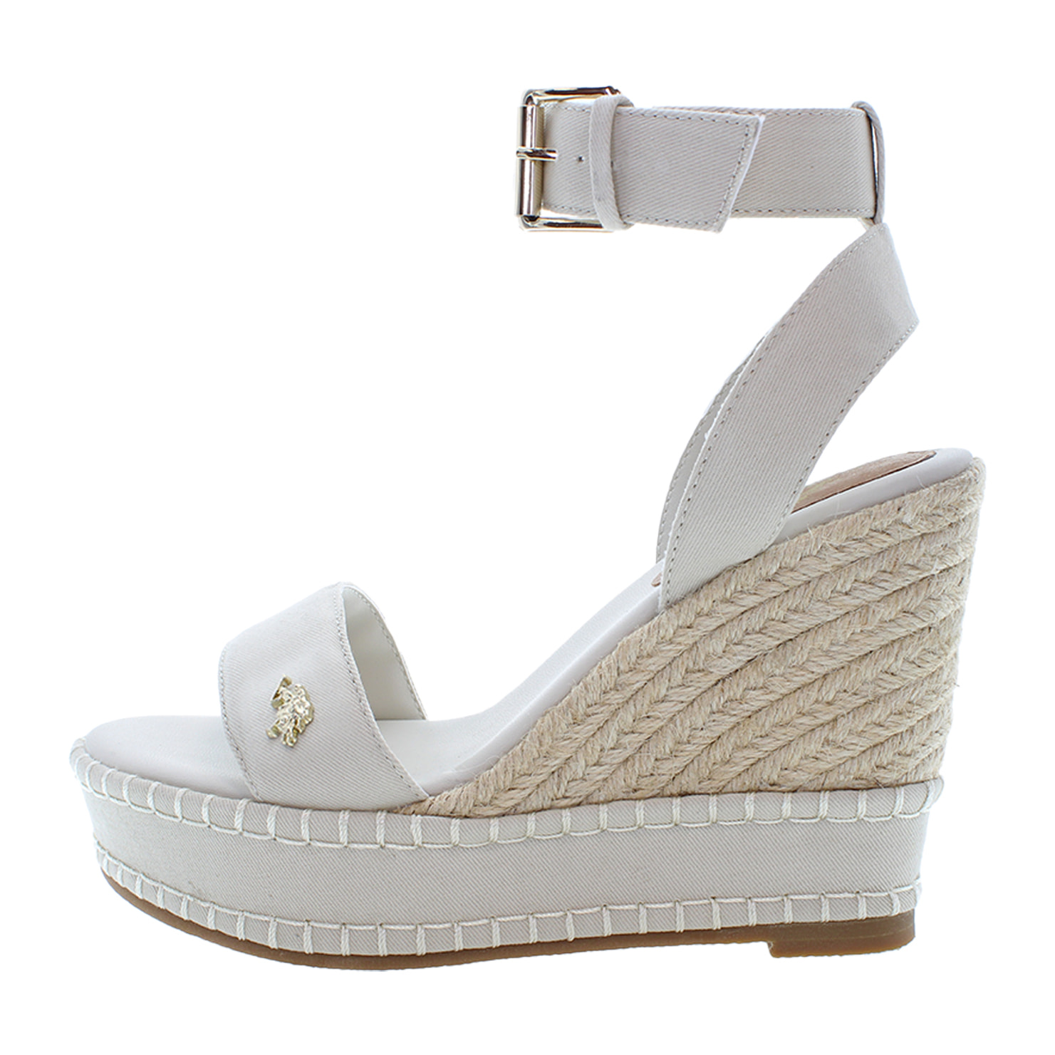 U.S. Polo Assn. - Sandali AYLIN028W/5C1 in tessuto per donna