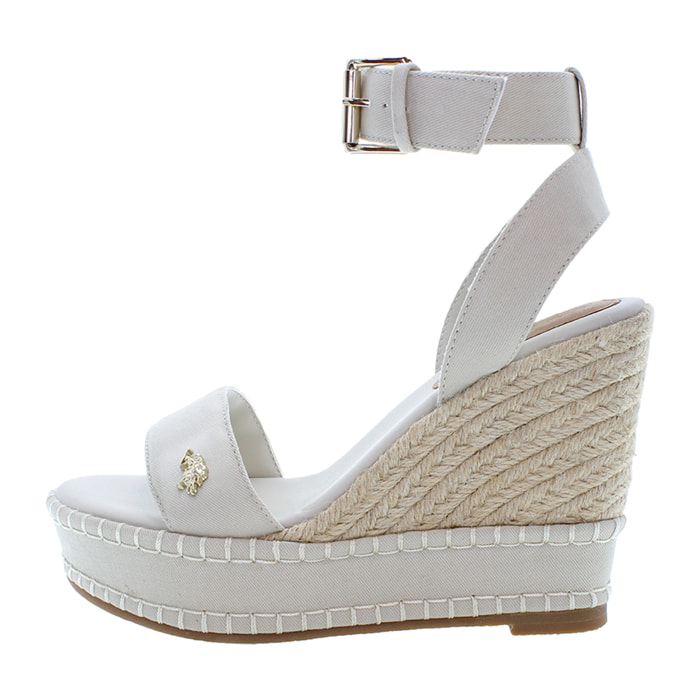 U.S. Polo Assn. - Sandali AYLIN028W/5C1 in tessuto per donna