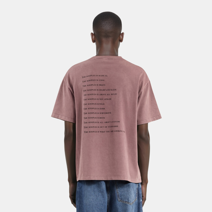 T-shirt manches courtes What is