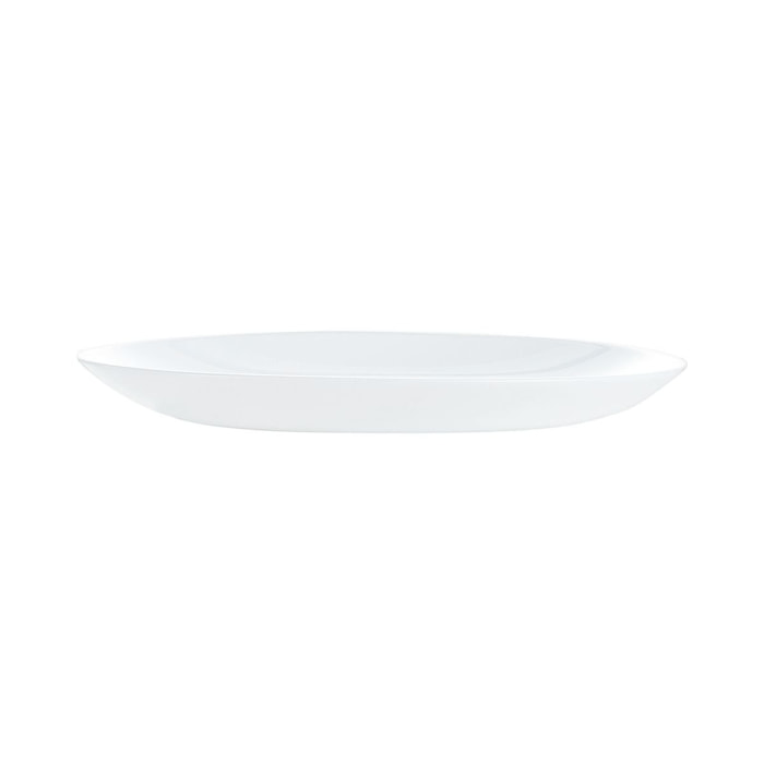 6 platos de postre blancos 19 cm Diwali - Luminarc