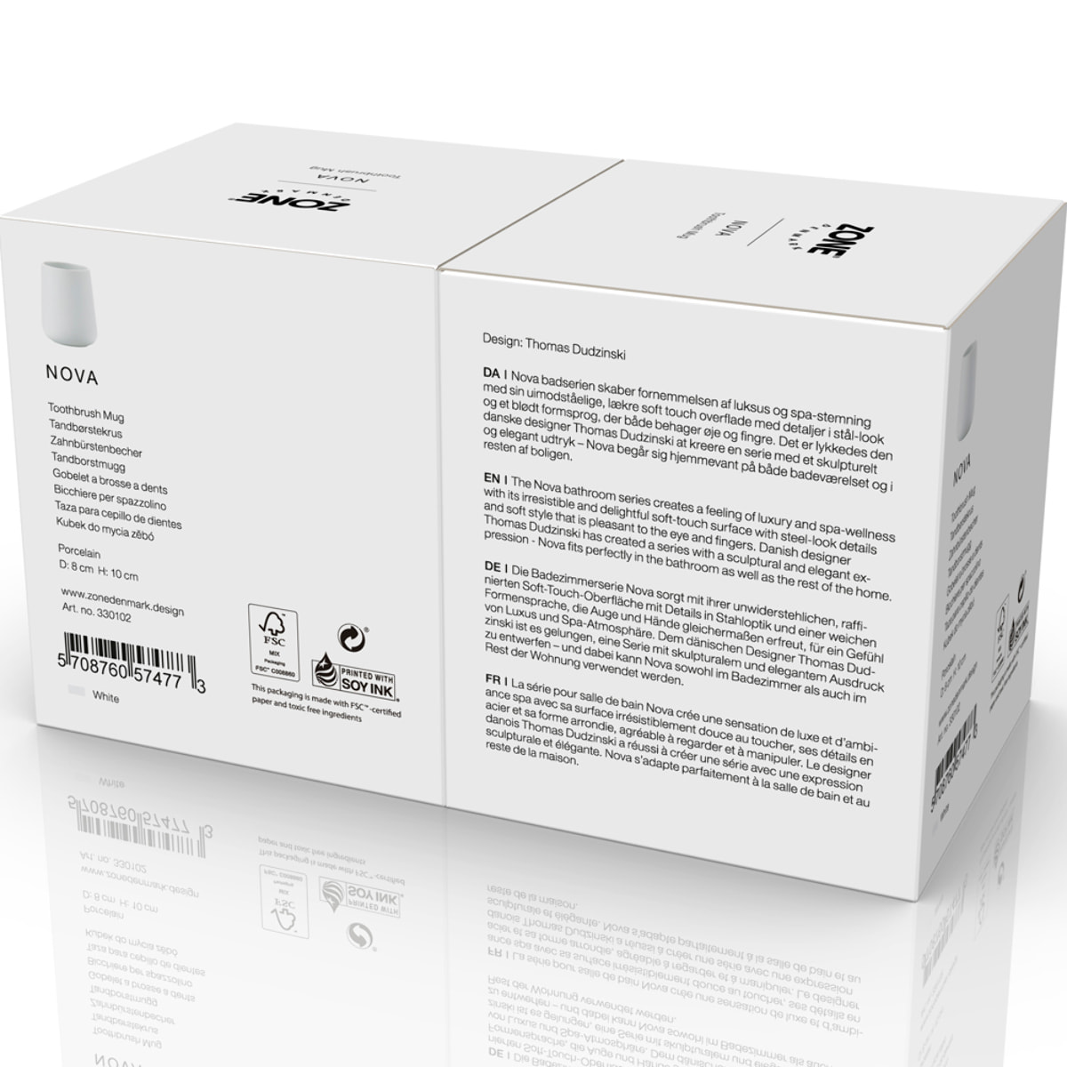 Gobelet pour brosse à dents Nova