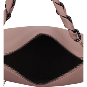 Borsa a spalla da donna - Modello Céleste Lux - Pelle vegana PU - 28.0 x 18.0 x 12.0 cm