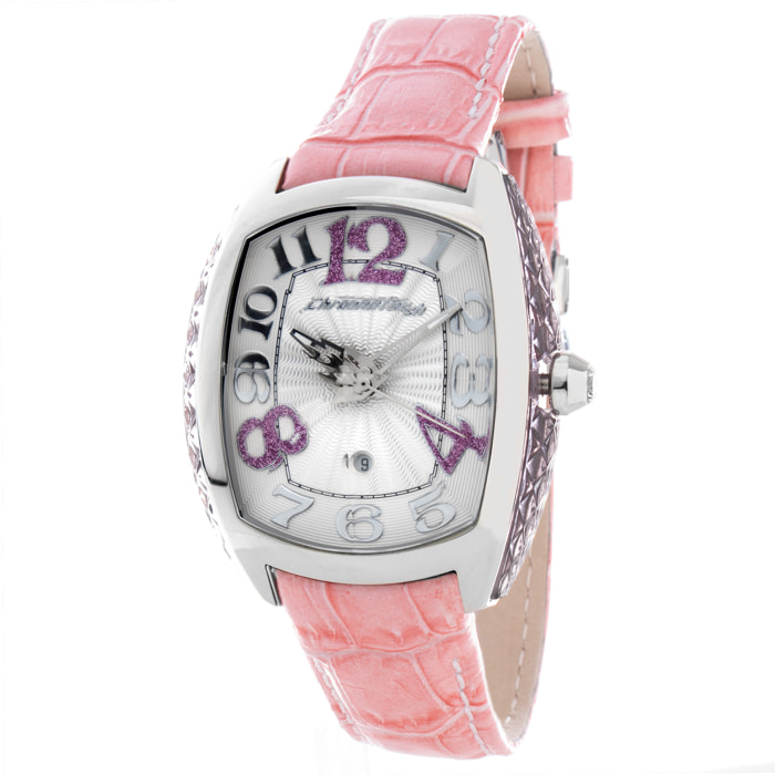 Reloj Chronotech CT7998L-07 Mujer Analogico Cuarzo con Correa de Piel