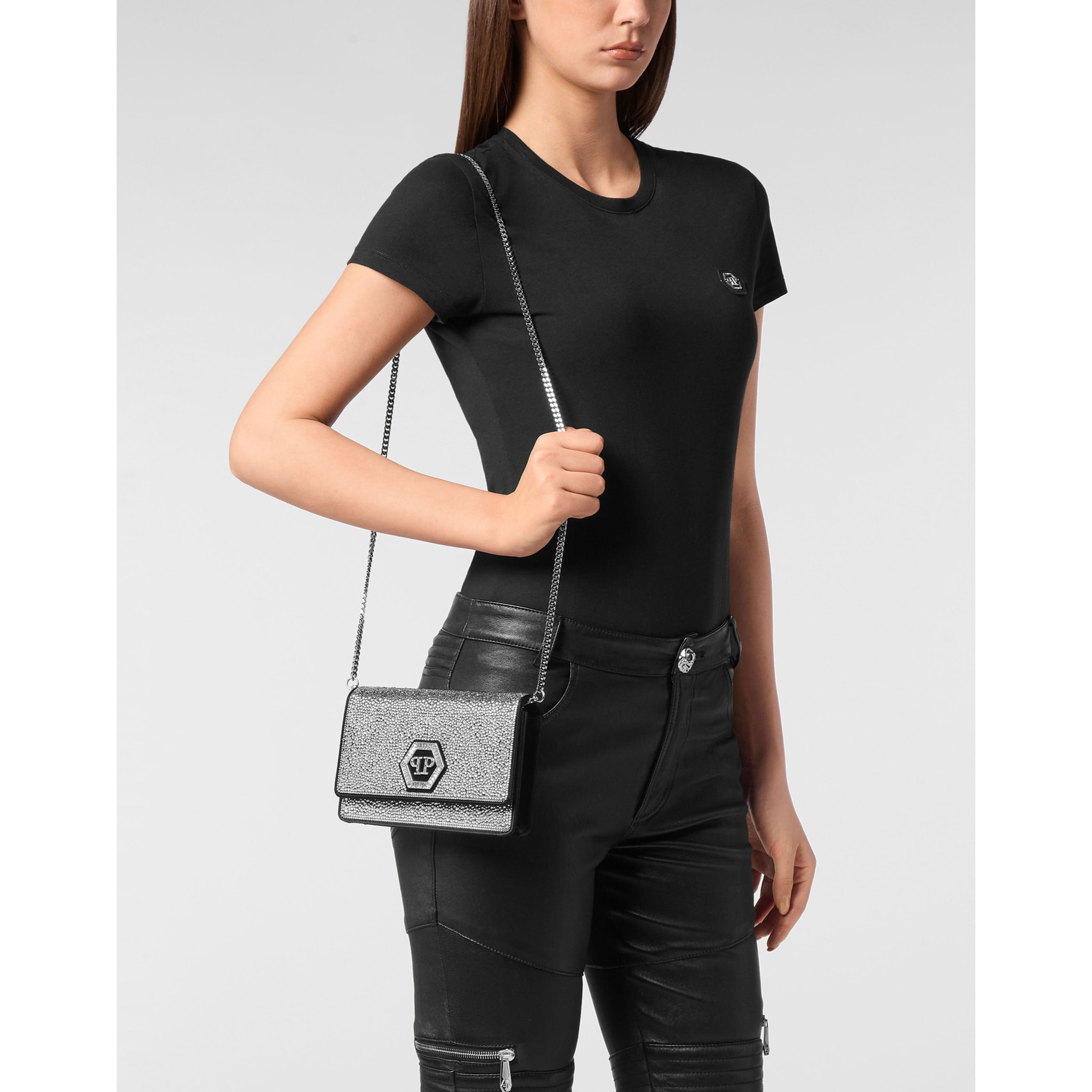 PHILIPP PLEIN Shoulder Bag HEXAGON