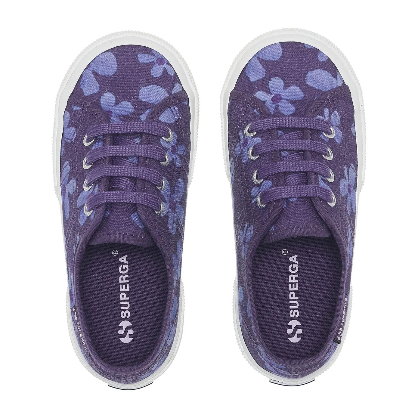 Le Superga Bambina 3750 Kids Flower Print Leggera