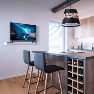 Smart TV 32 pulgadas HD Hey Google Official Assistant con control por voz. Televisor Android 14 - TD Systems M32K21GLE