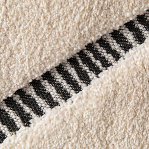 Tapis salon et chambre tissé motif géométrique HIPA