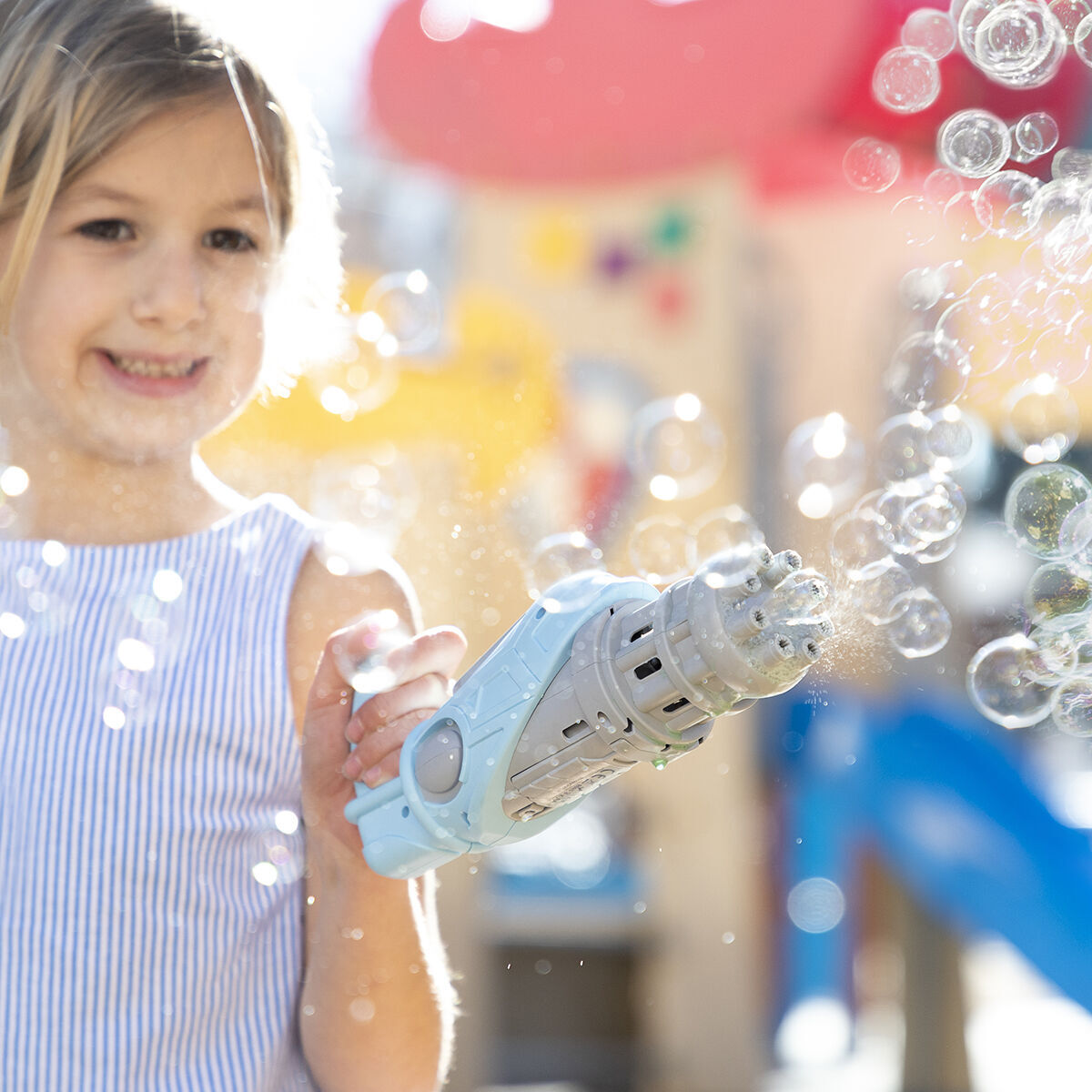 Pistola de Pompas de Jabón Bubblig InnovaGoods