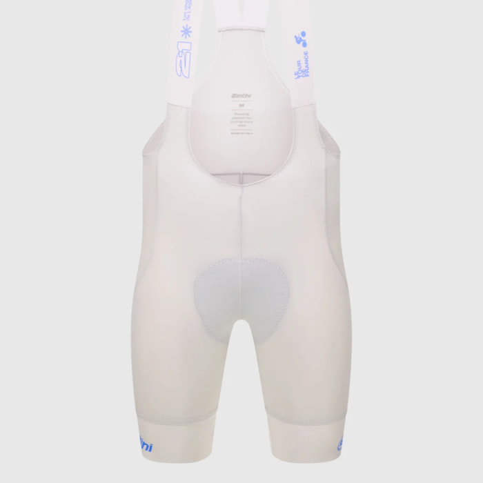 Tdf Alpe D'huez Men's Bib Shorts - Bianco Bianco