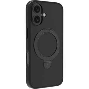 Coque ADEQWAT iPhone 17 Magnétique Stand Noir