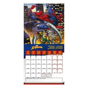 Marvel Calendar 2024 Spider-Man Pyramid International