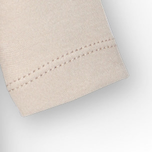 Body cruzado bebé manga larga volante