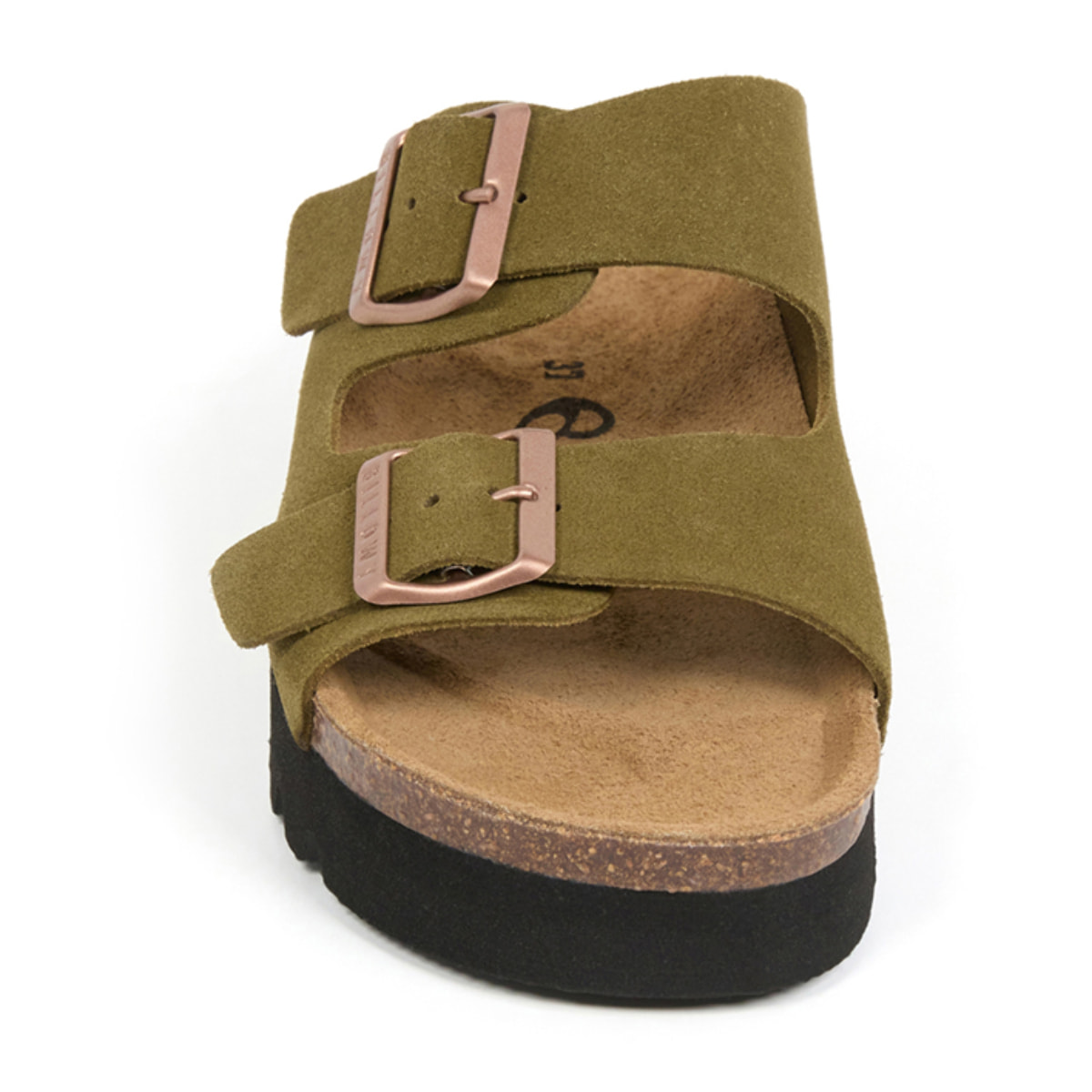 Sandalia Plataforma Kaki Mujer BILLOWY CAQUI