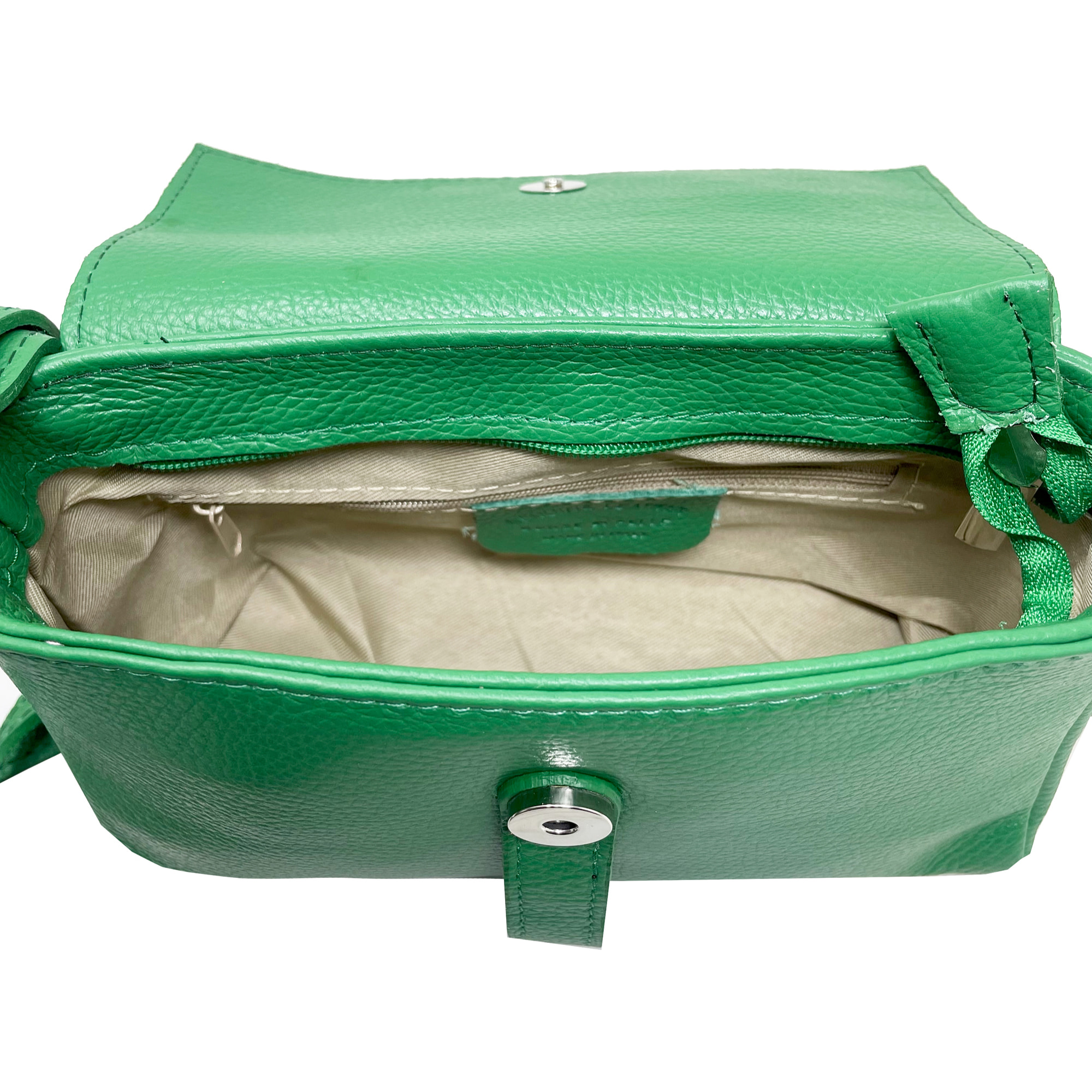 Borsetta a Tracolla Clutch in Vera Pelle Made in Italy