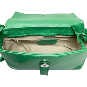 Borsetta a Tracolla Clutch in Vera Pelle Made in Italy