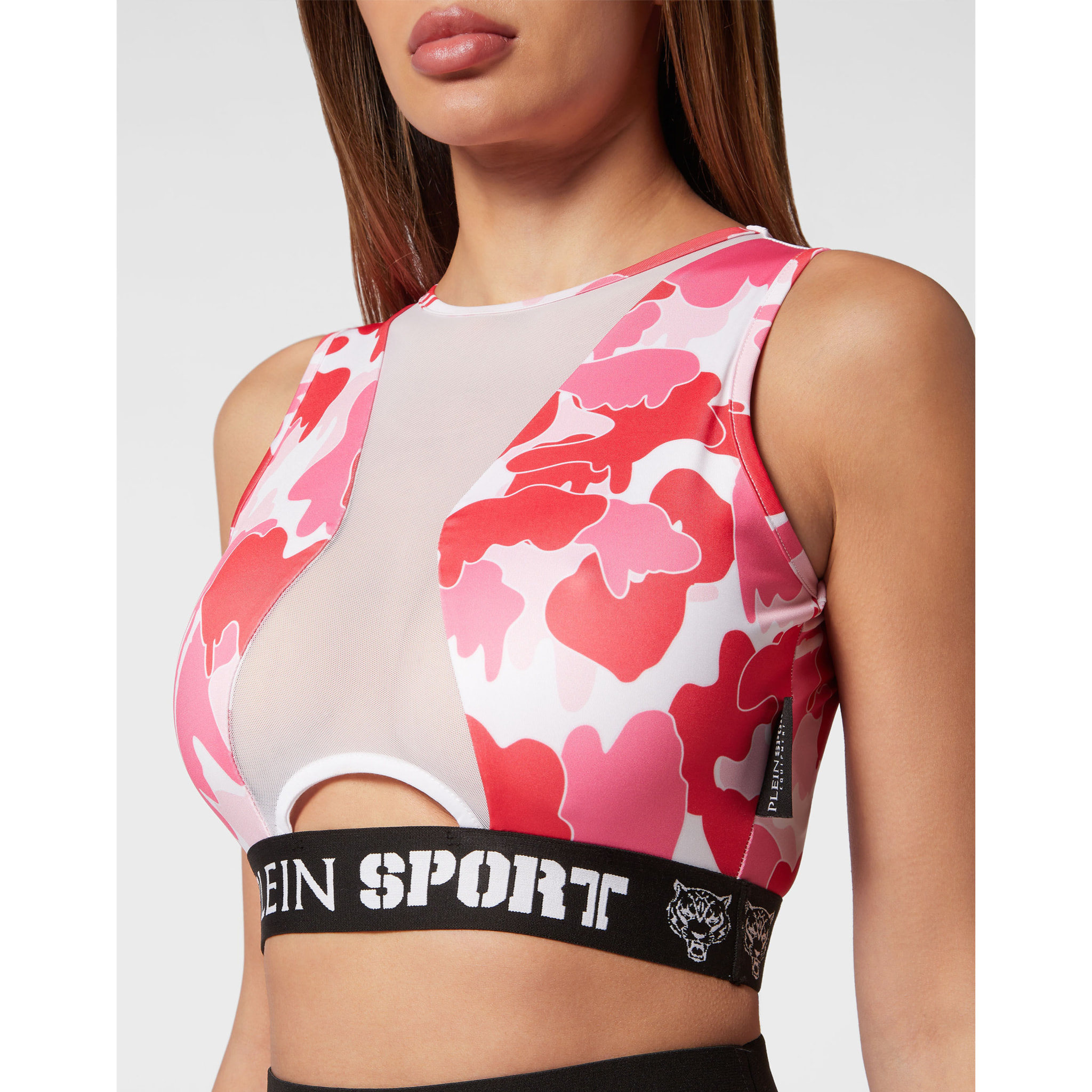 PLEIN SPORT Sport Top CAMOUFLAGE