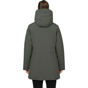Parka NAKEELA imbottito impermeabile verde