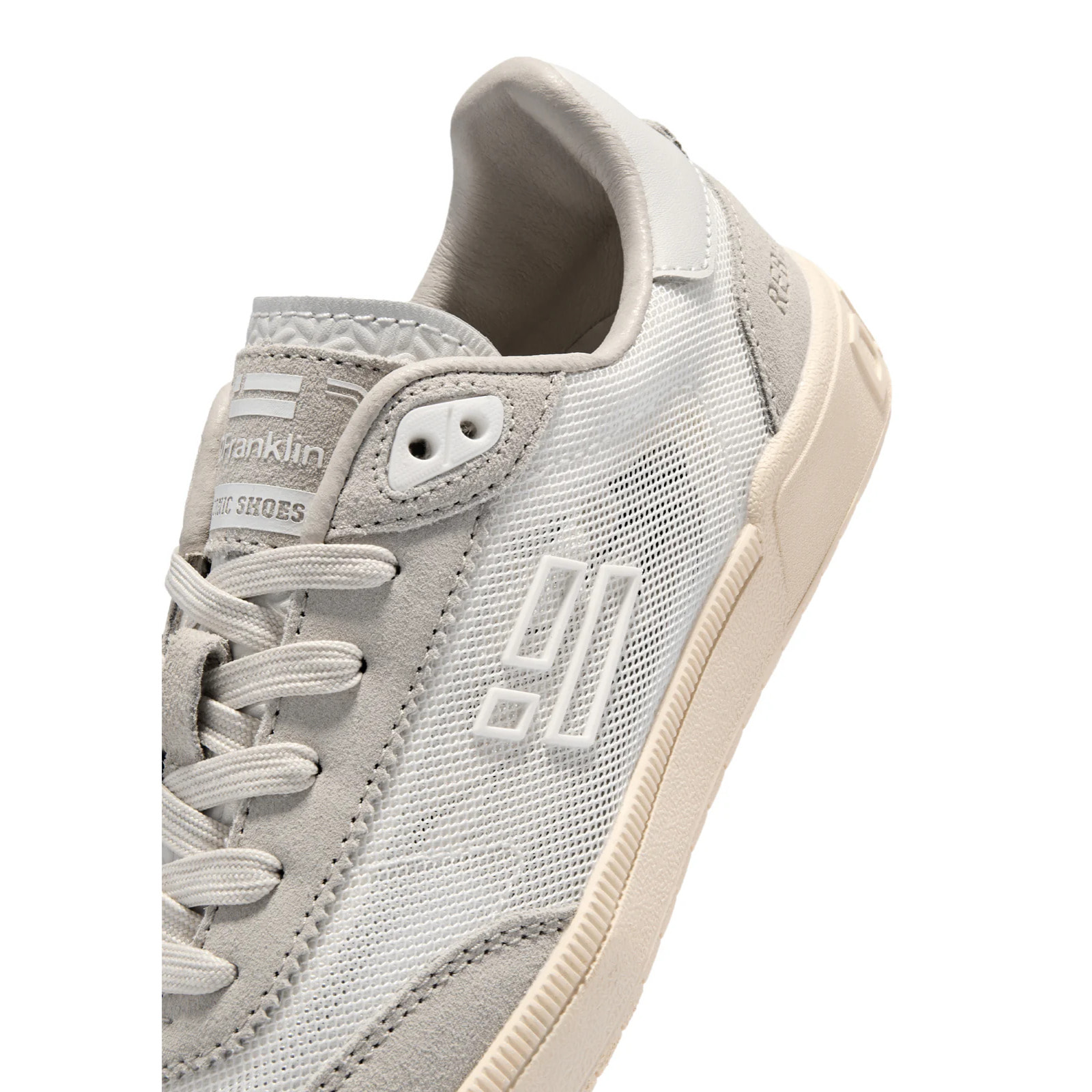 Zapatillas Unisex Modelo Rebel Mesh Basic Blanco