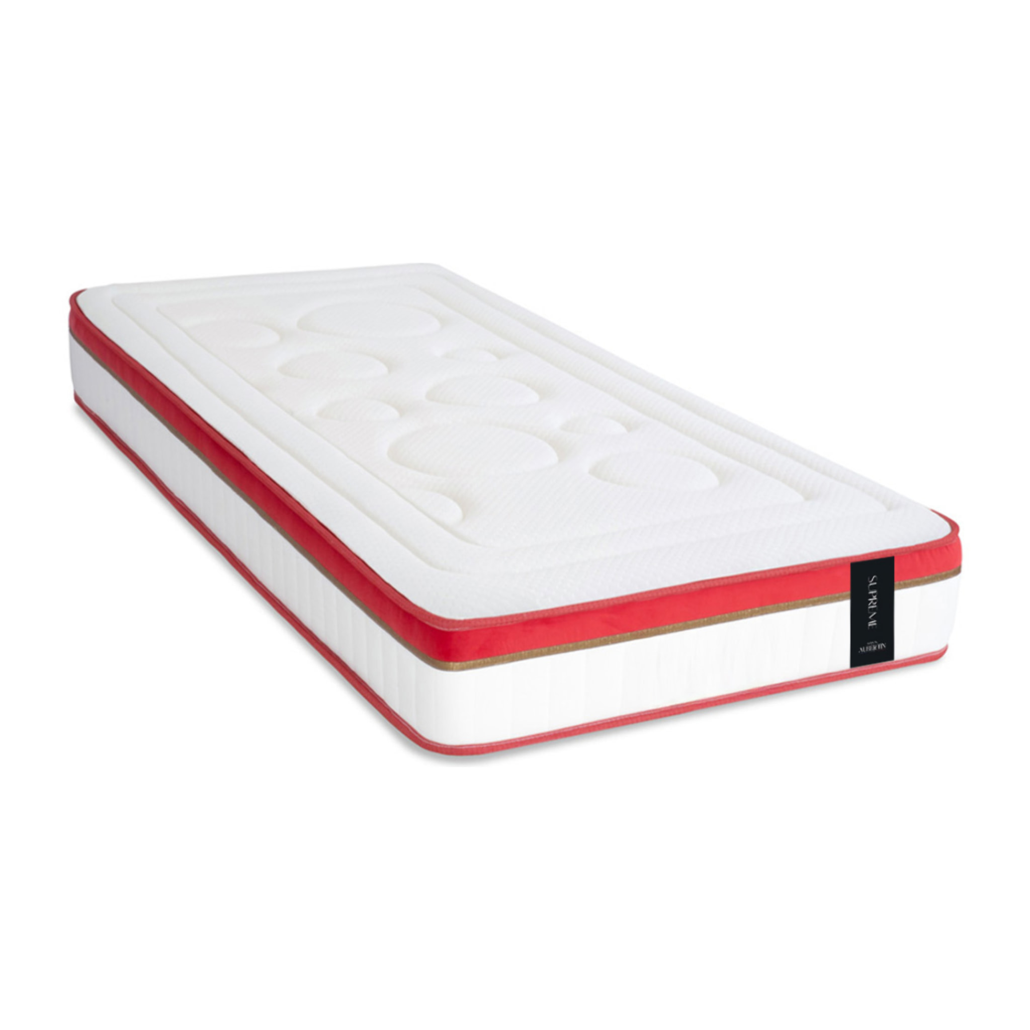 Matelas Mémoire de Forme Suprême, Mousse Haute Densité & Hyper Soft, 24 cm, Accueil Tonique, Soutien Ferme