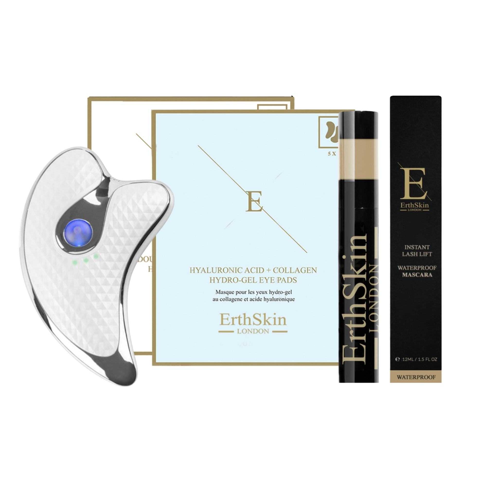 Kit definitivo para dar luminosidad y efecto lifting a los ojos.