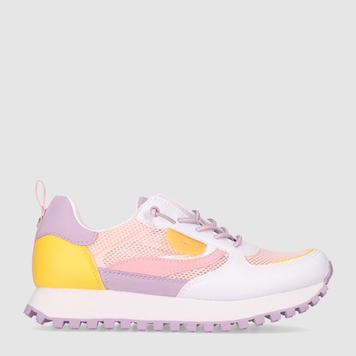 Deportivos de Tejido - Multicolor - Tacón: Bajo