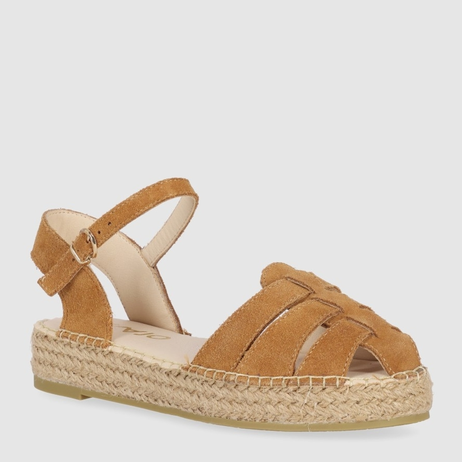 Sandalias de Serraje - Cuero - Tacón: 5 cm