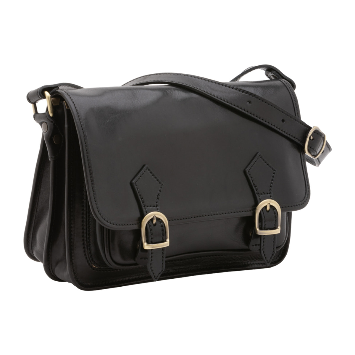 Borsa a tracolla  da donna In Vera pelle Made in Italy 27,5x22x12 cm