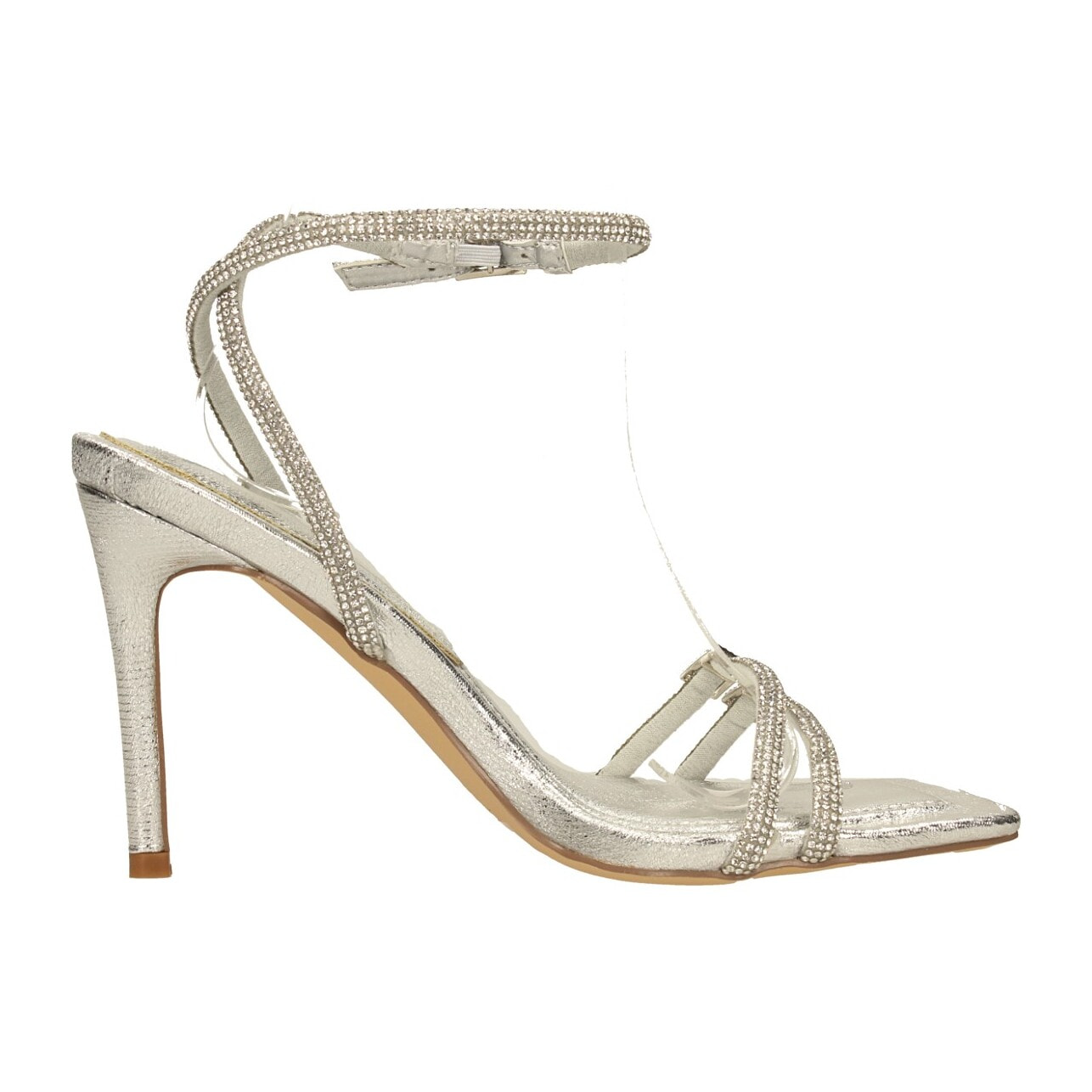 Sandali Donna Tata Italia Argentato