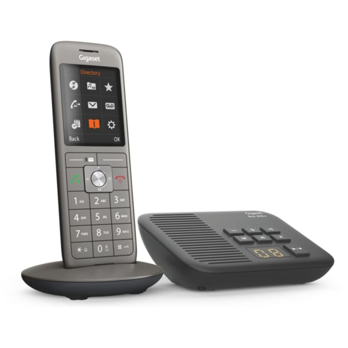 Téléphone sans fil GIGASET CL660A ANTHRACITE