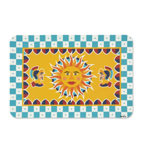 Set de 6 sets de table rectangulaires Excelsa – Sicilian Rhapsody, Polypropylène Multicolore