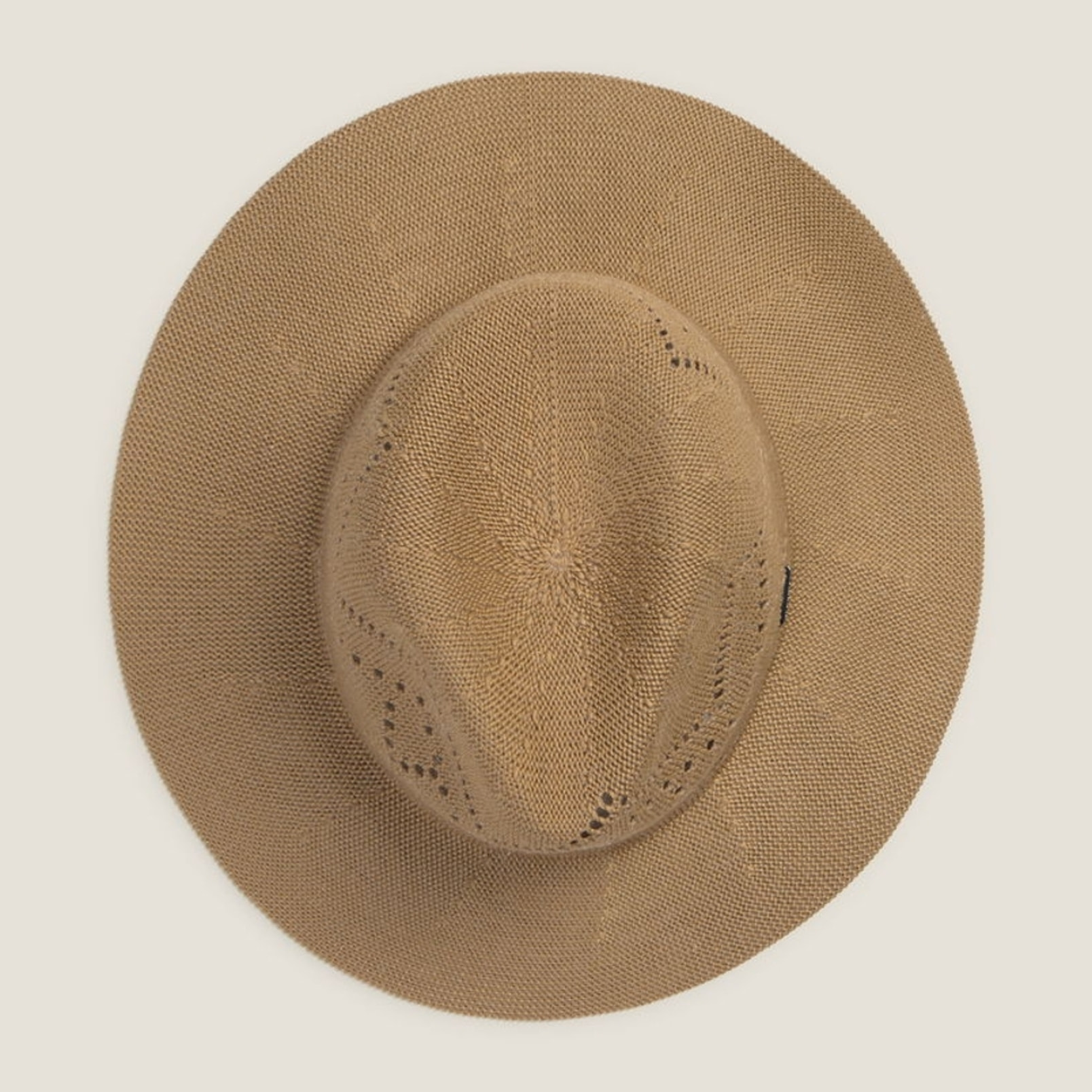 Sombrero de playa Tradi color marron beige Poliéster