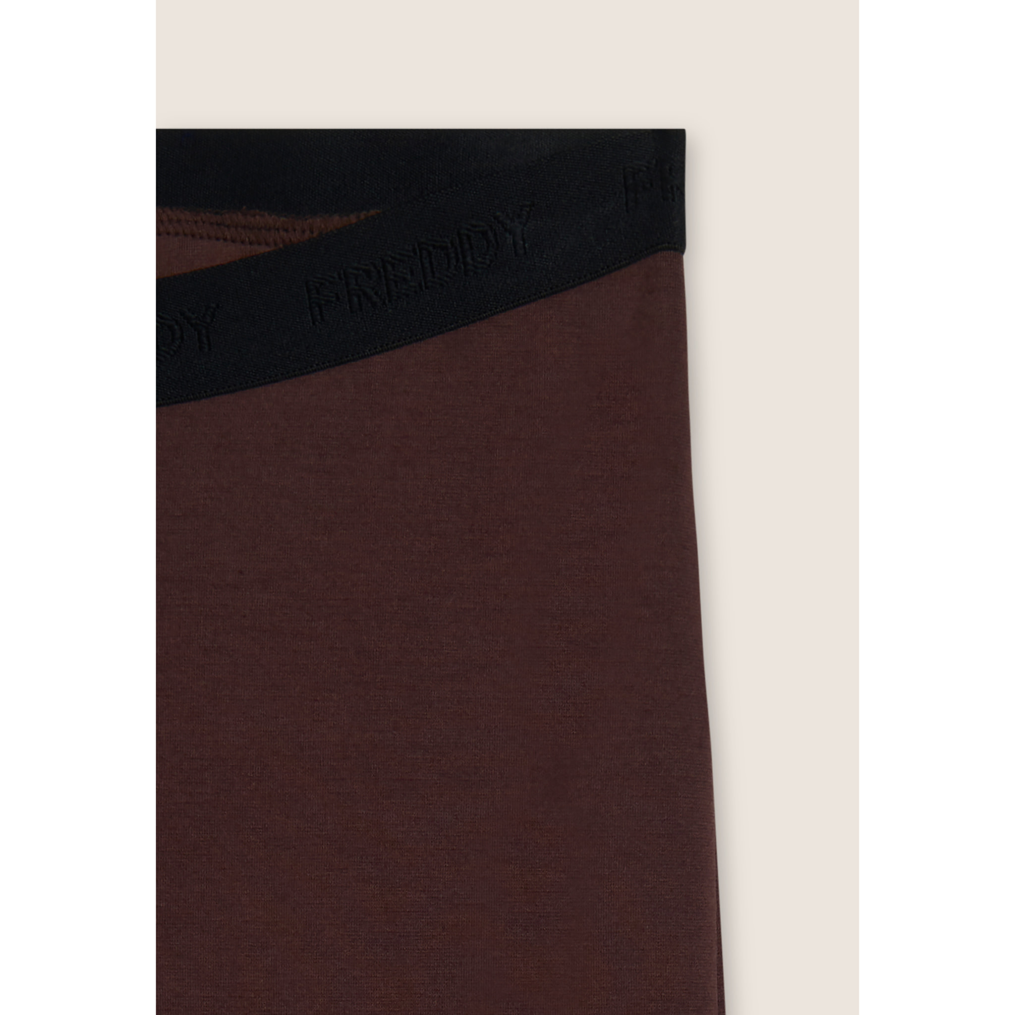 Pantaloni superflare donna vita alta