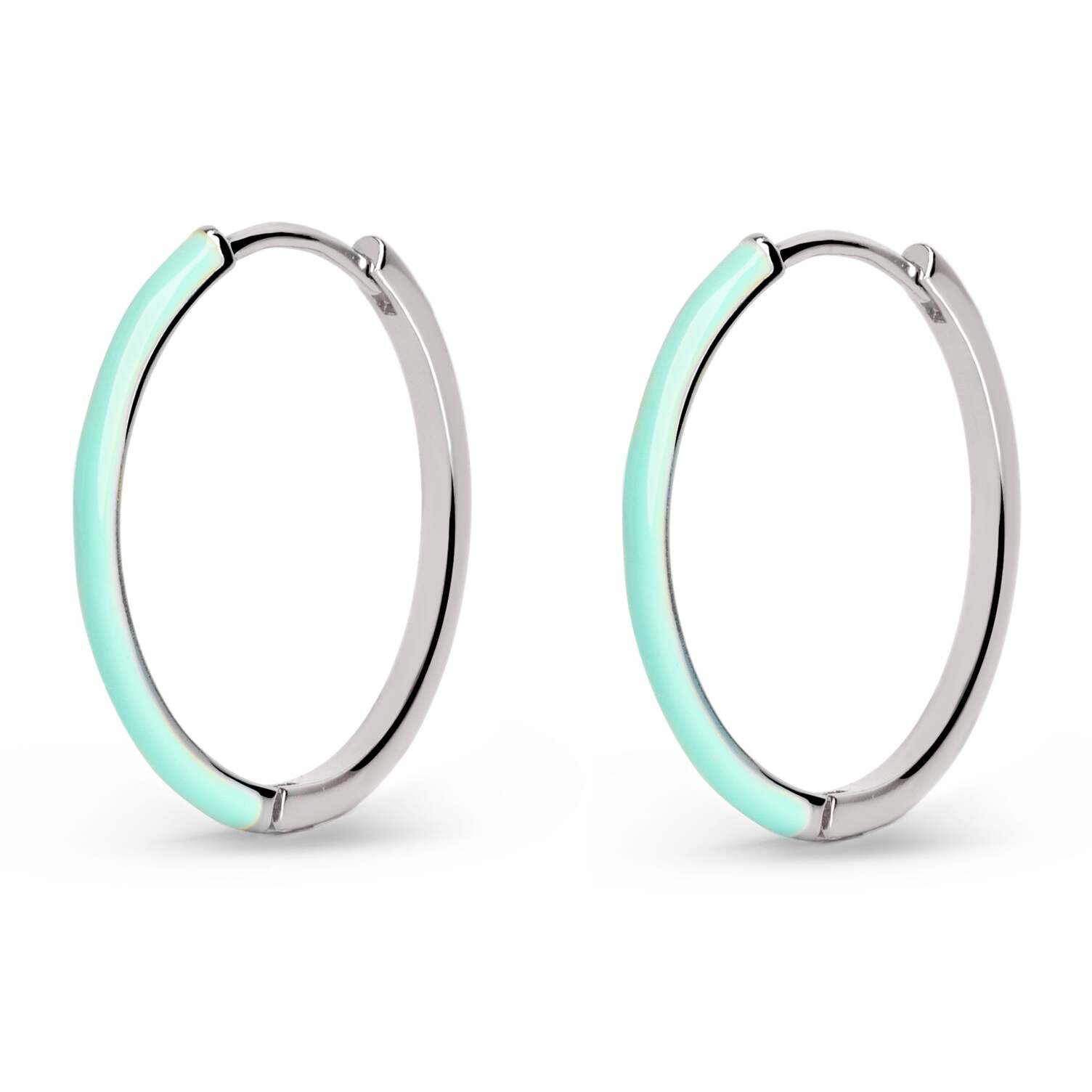 Orecchino L Sky Enamel