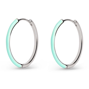 Orecchino L Sky Enamel