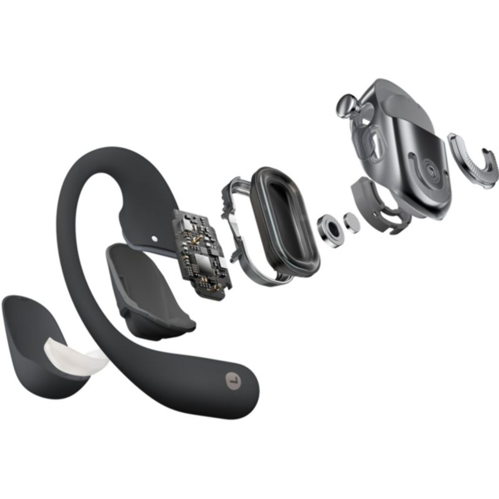 Ecouteurs sport SHOKZ OpenFit 2+ Noir