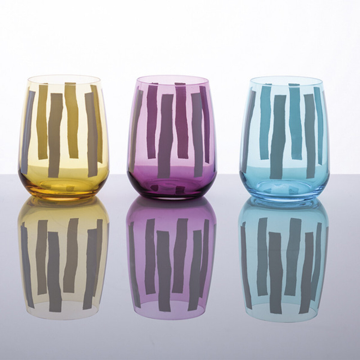 Set 6 bicchieri da acqua Fior di Loto