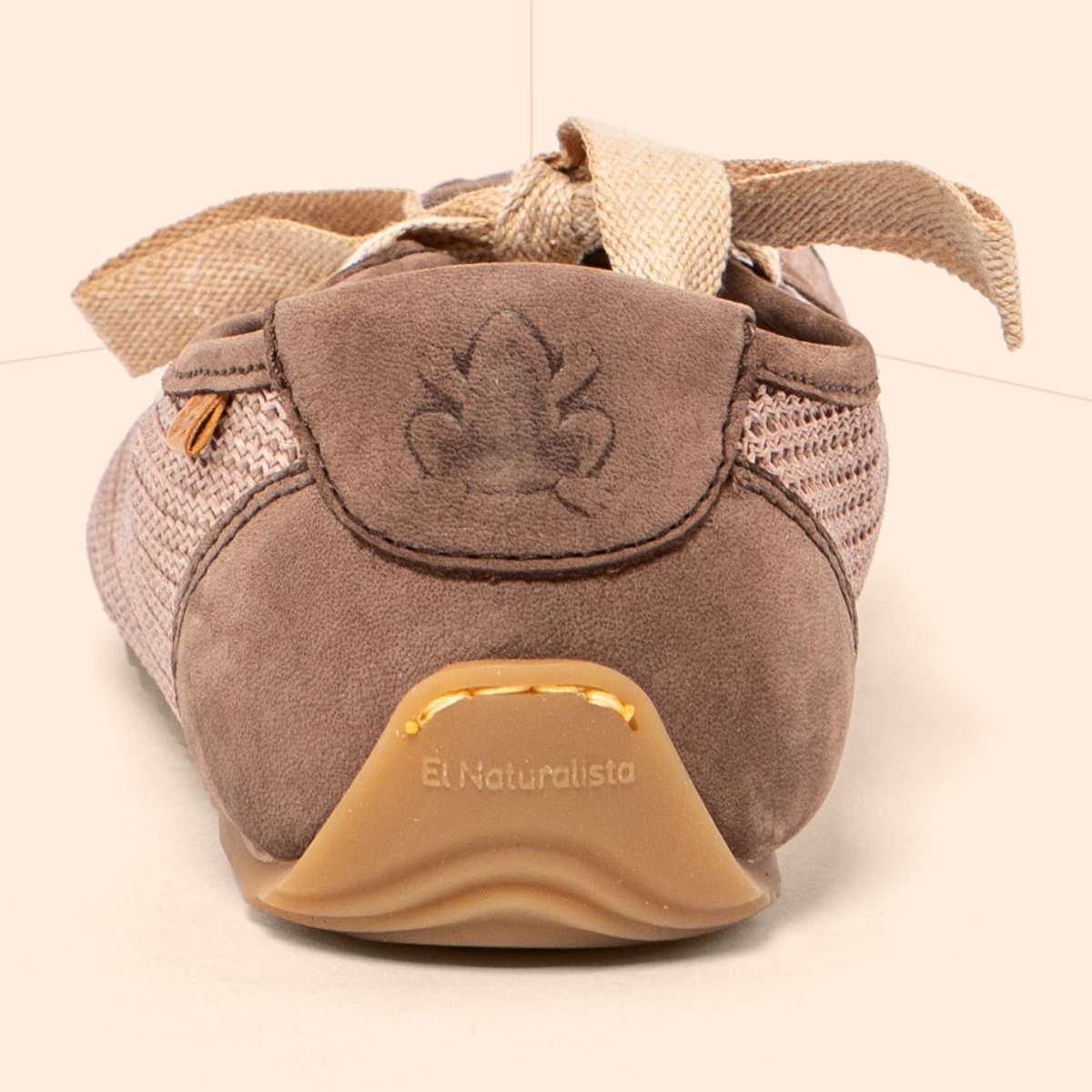 Zapatos N5936C MULTI MATERIAL BROWN/ ONDINA color Brown