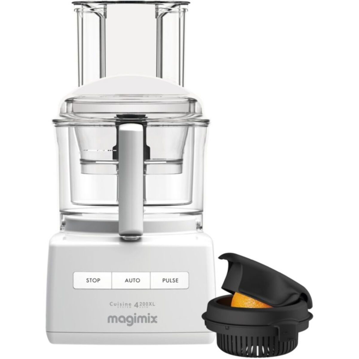 Robot multifonction MAGIMIX CS4200 XL BLANC + PRESSE AGRUME 85426F