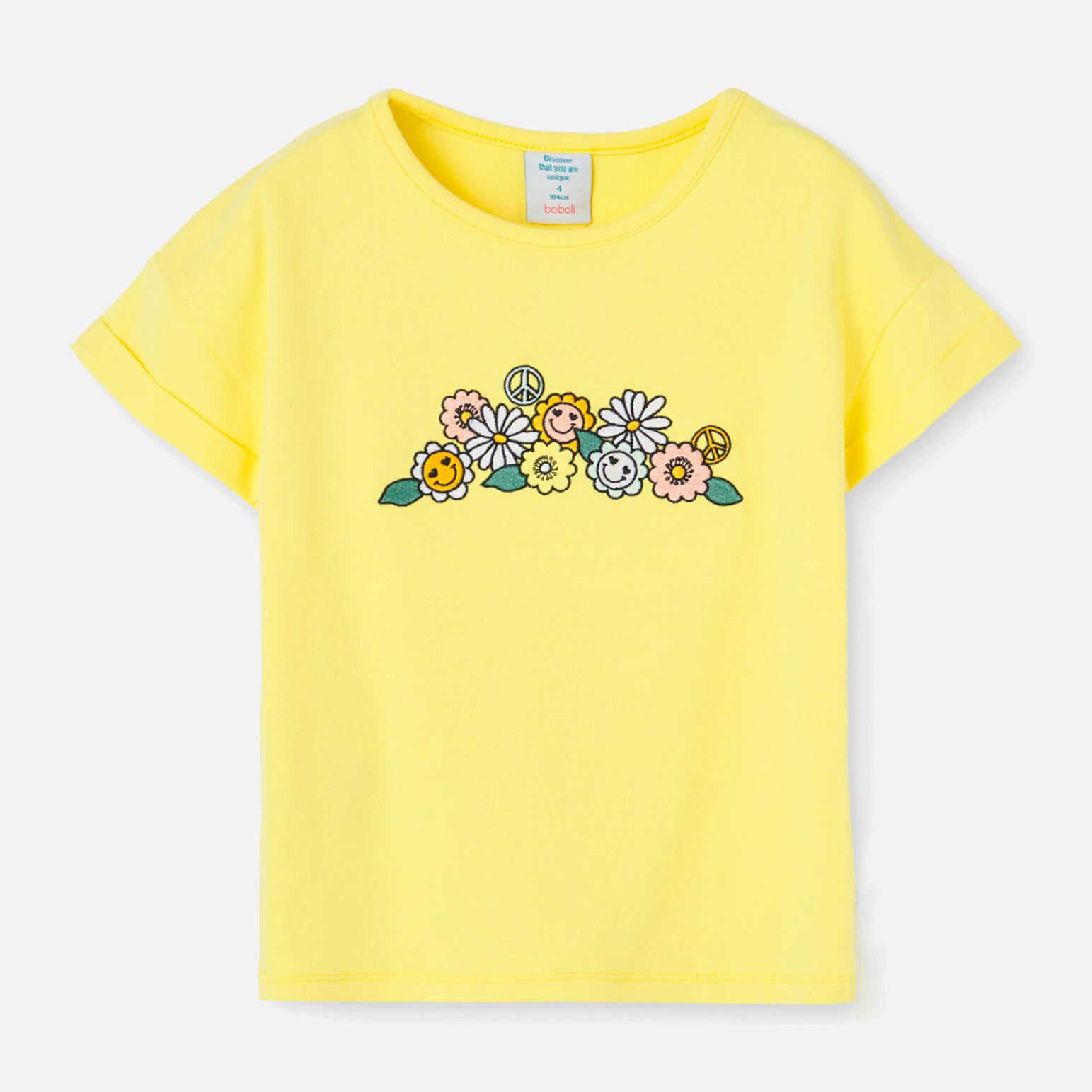 Camiseta punto elÃ¡stico, de niÃ±a